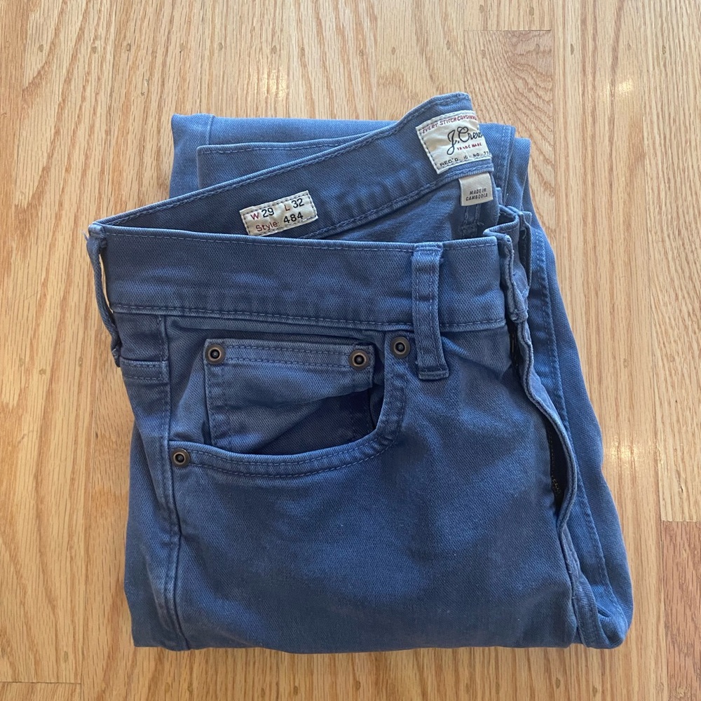 Men’s J Crew Neutral Blue Pants/Jeans